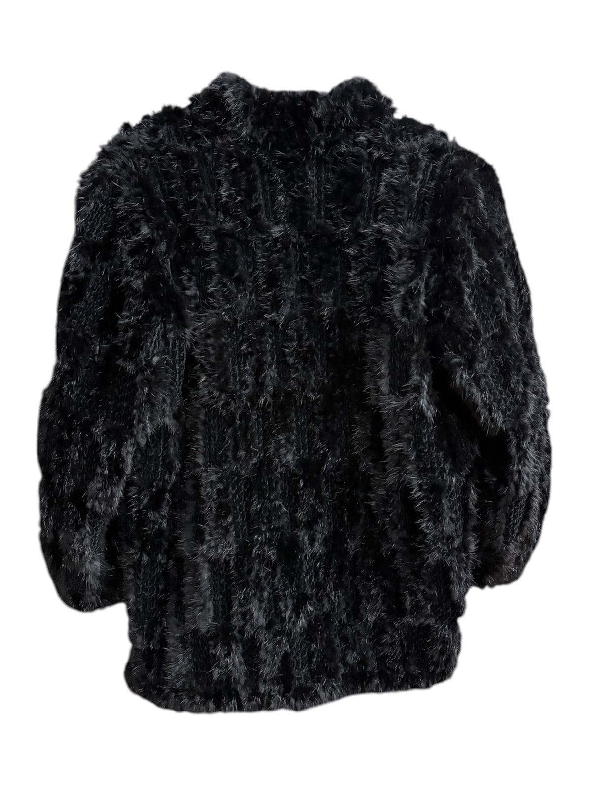 Vintage Pita Black Mink/Persian Lamb Fur Coat