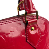 Louis Vuitton Red Vernis Alma BB Two-Way Bag