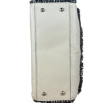Chanel White Leather Mini Flap Shoulder Bag 1992