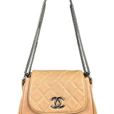 Chanel Beige Bijoux Accordion Flap Bag 2008