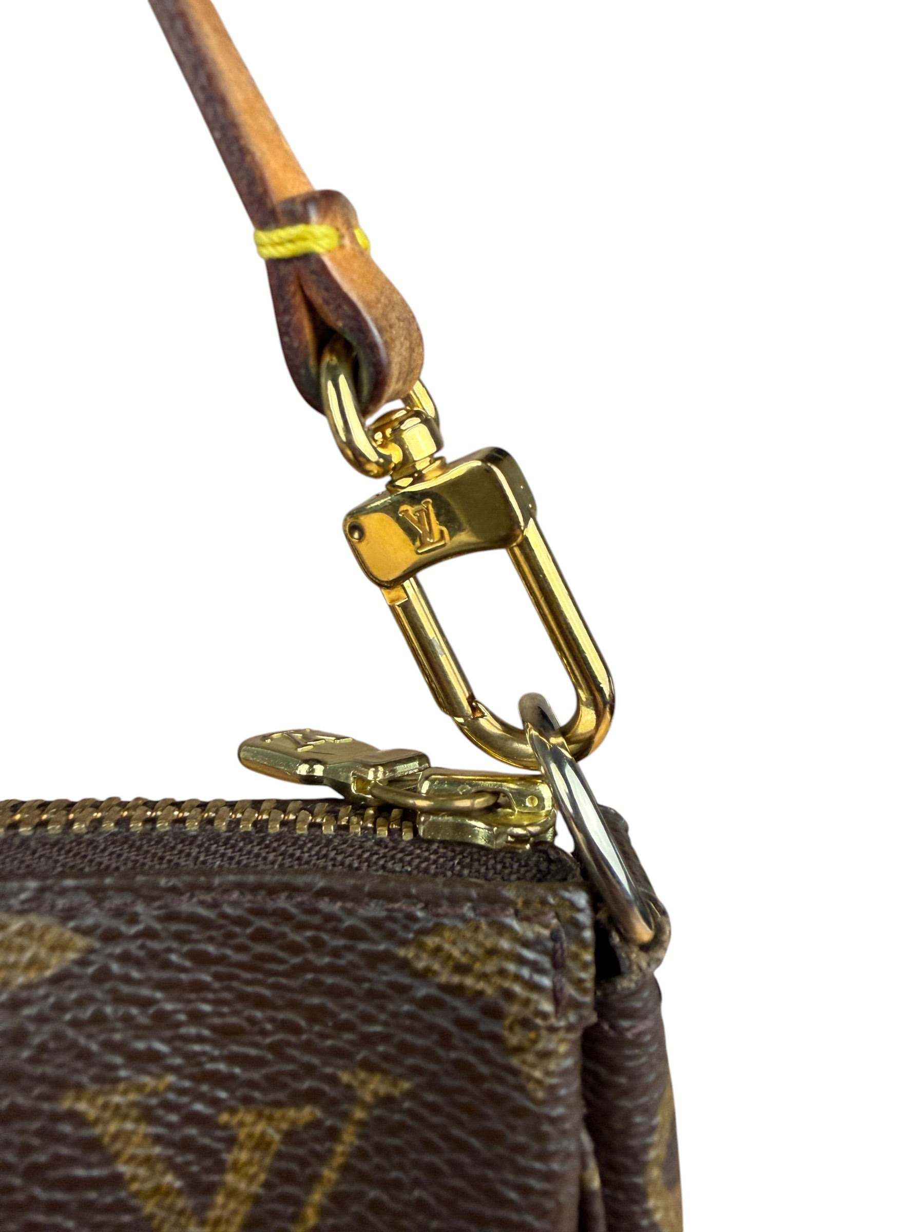 Louis Vuitton Leather Monogram Pochette