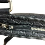 Gucci GG Black Leather Crossbody Bag