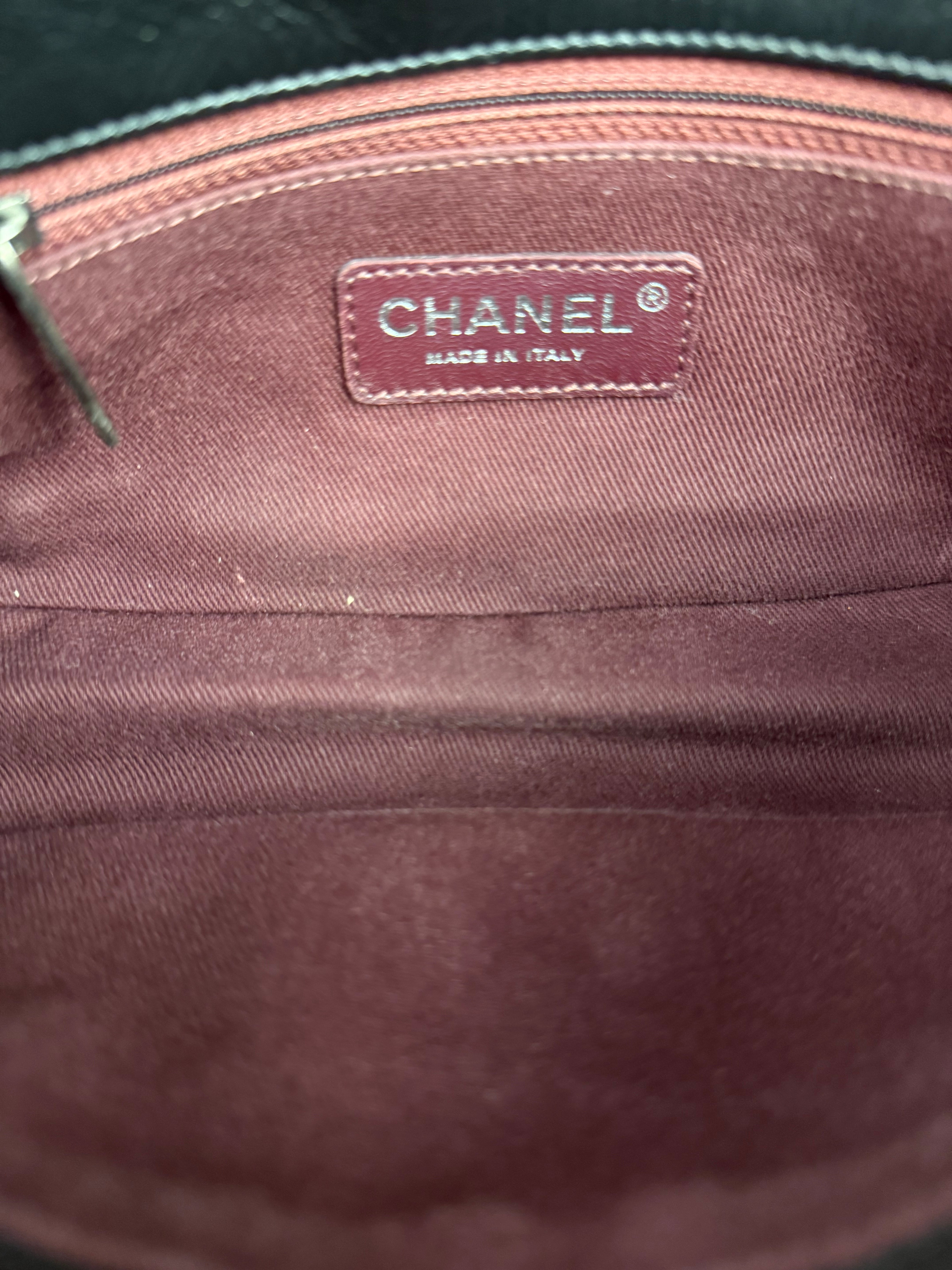 Chanel Black Leather Quilted Leather 31 Rue Cambon Flap Bag 2014