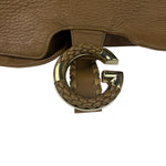 Gucci Tan Brown Leather Wave Hobo Bag