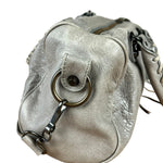Balenciaga Mini Classic Leather City Bag Grey