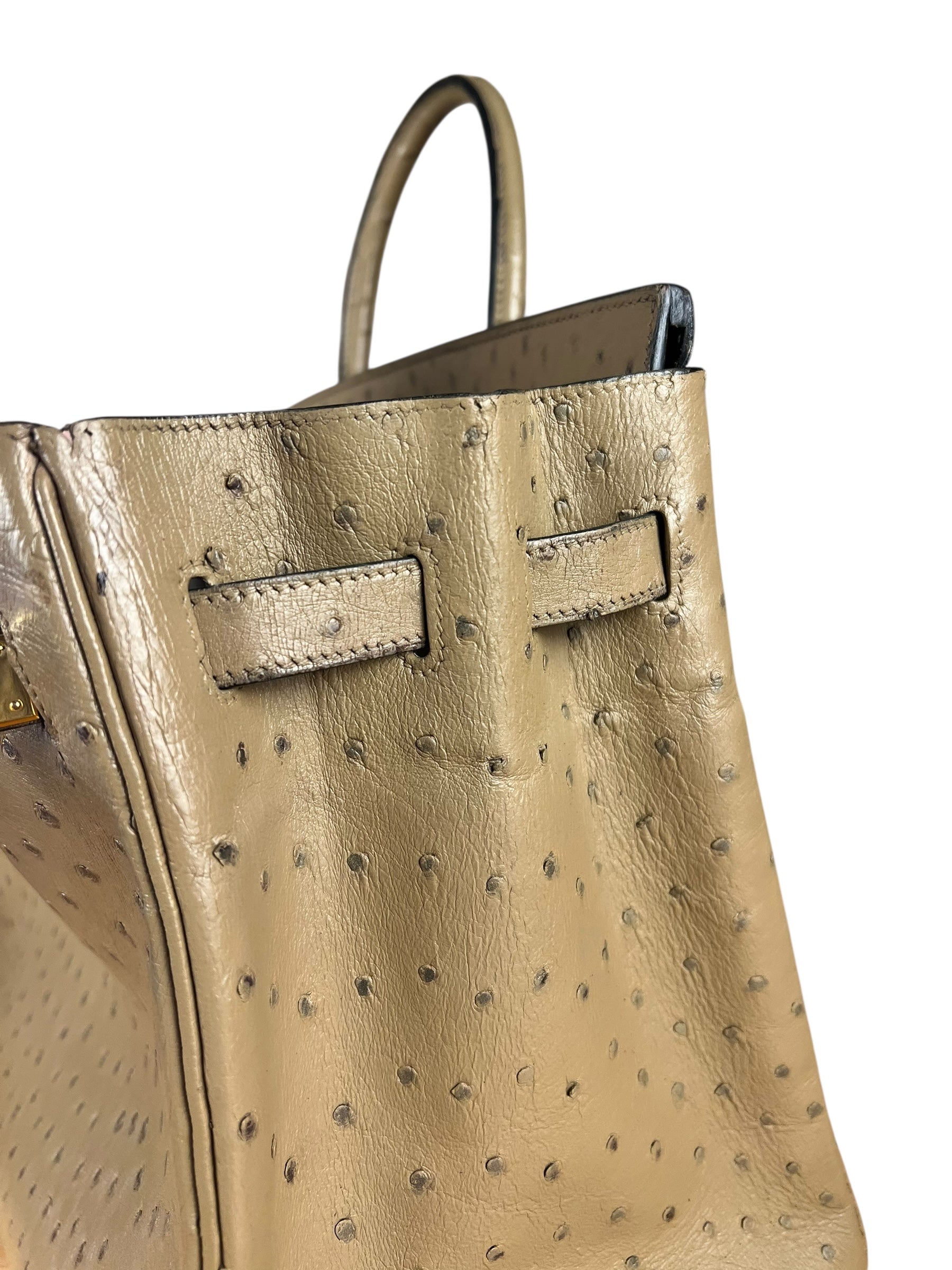 Hermes Birkin 35 Mousse Ostrich 2001