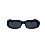 Celine Glossy Black Triomphe Rectangular Sunglasses