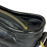 Chanel Black Quilted Leather Small Gabrielle Hobo Bag 2019