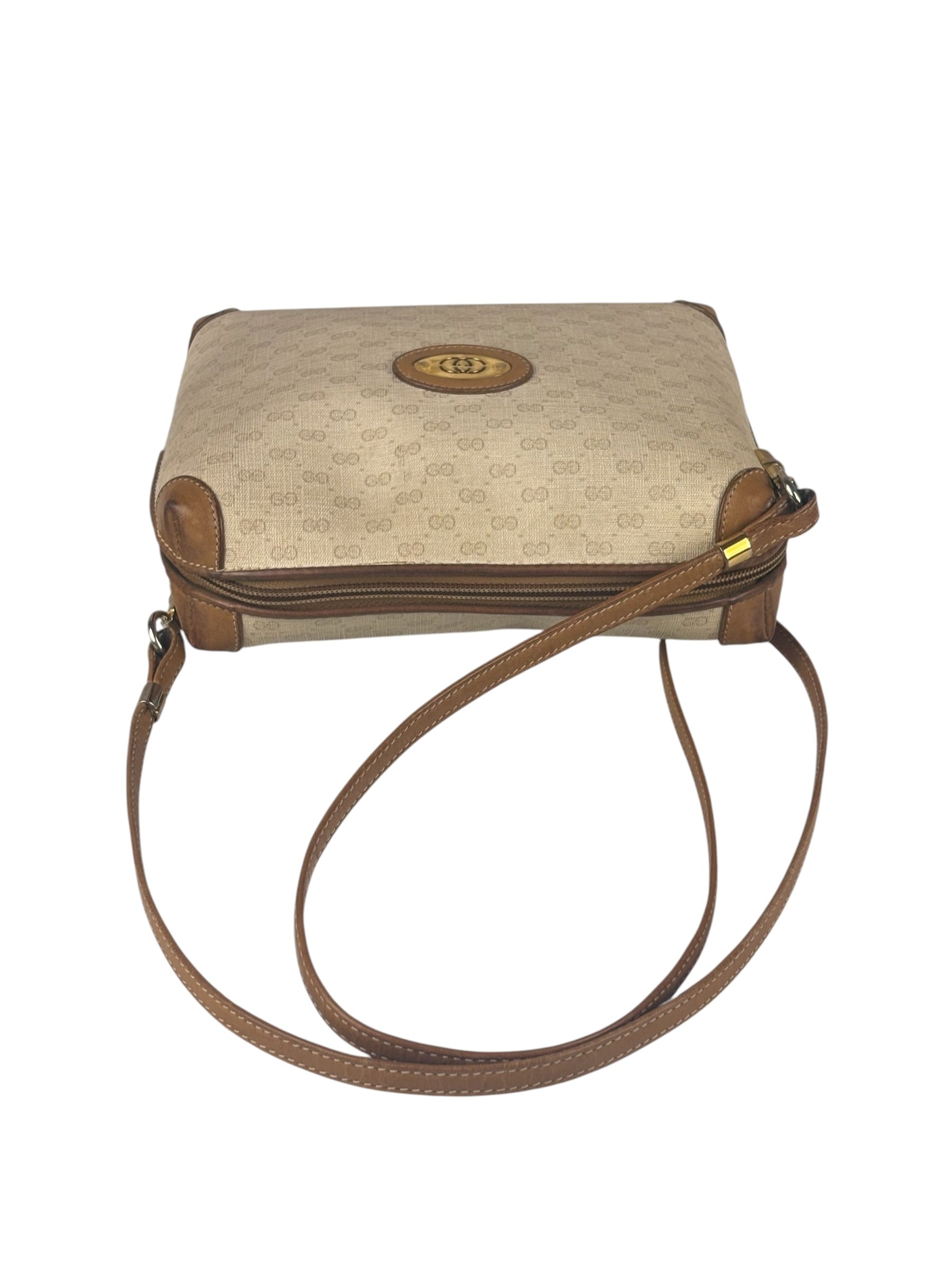 Gucci Micro GG Tan Crossbody