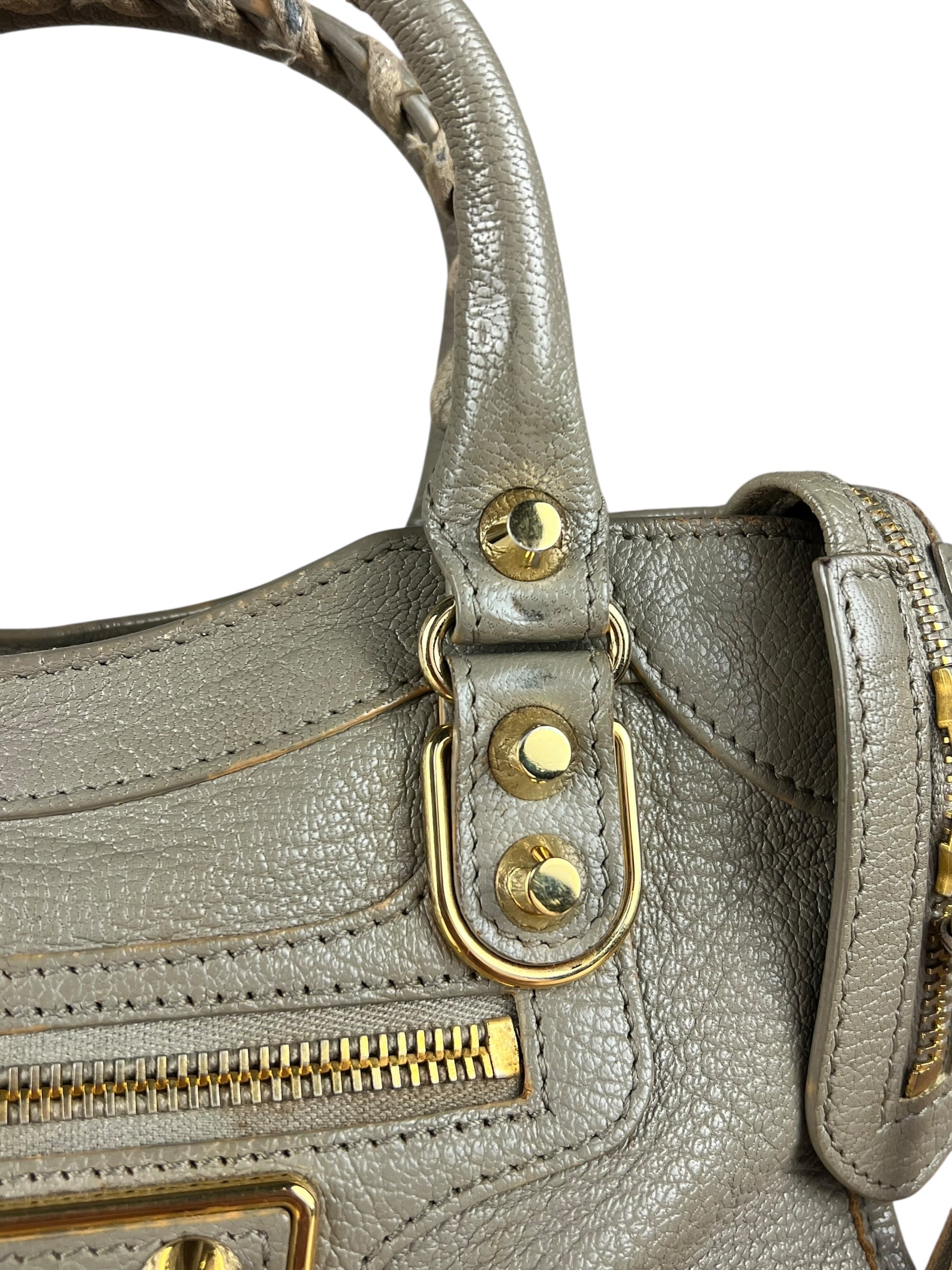 Balenciaga Mini Classic City Bag Grey