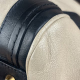 Chloe Beige/Black Leather Alice Satchel/Tote Bag
