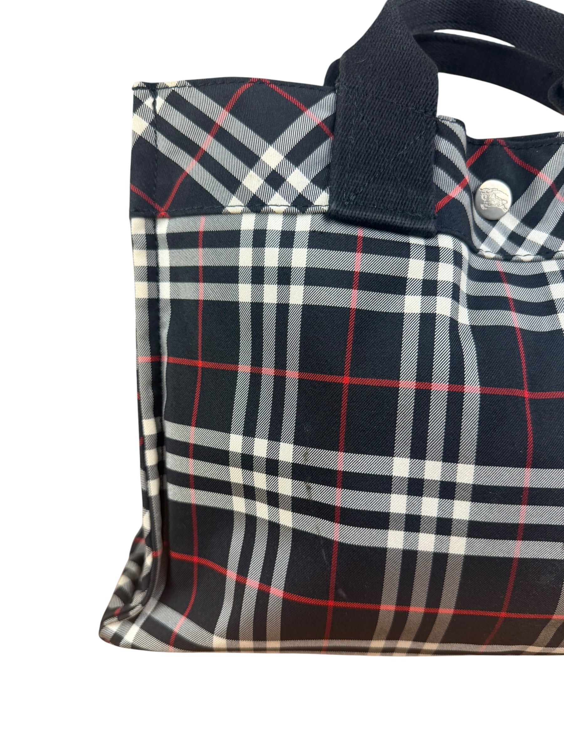 Burberry Blue Label Multicolor House Check Tote Bag