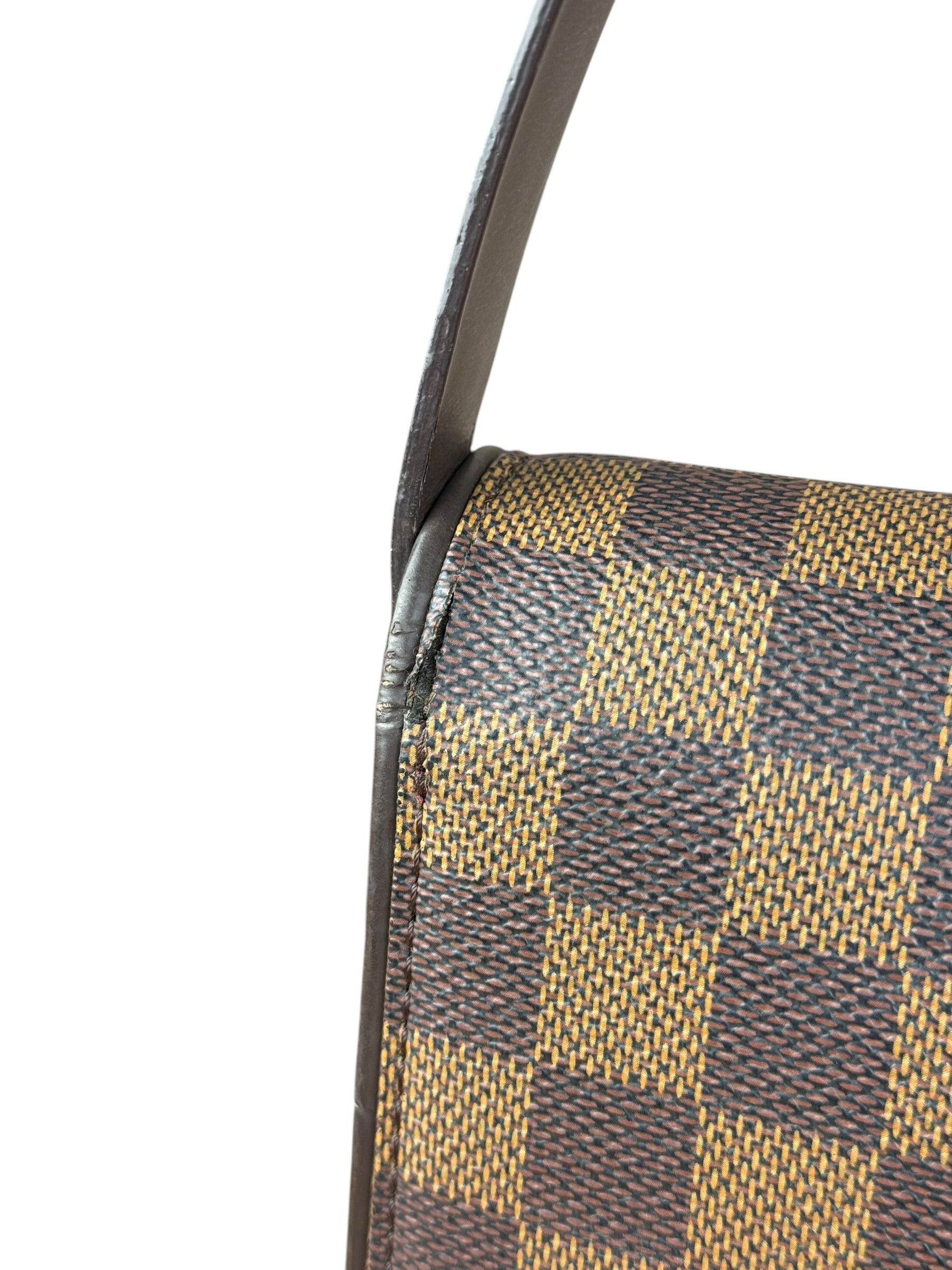 Louis Vuitton Damier Ebene Tribeca Long Shoulder Bag