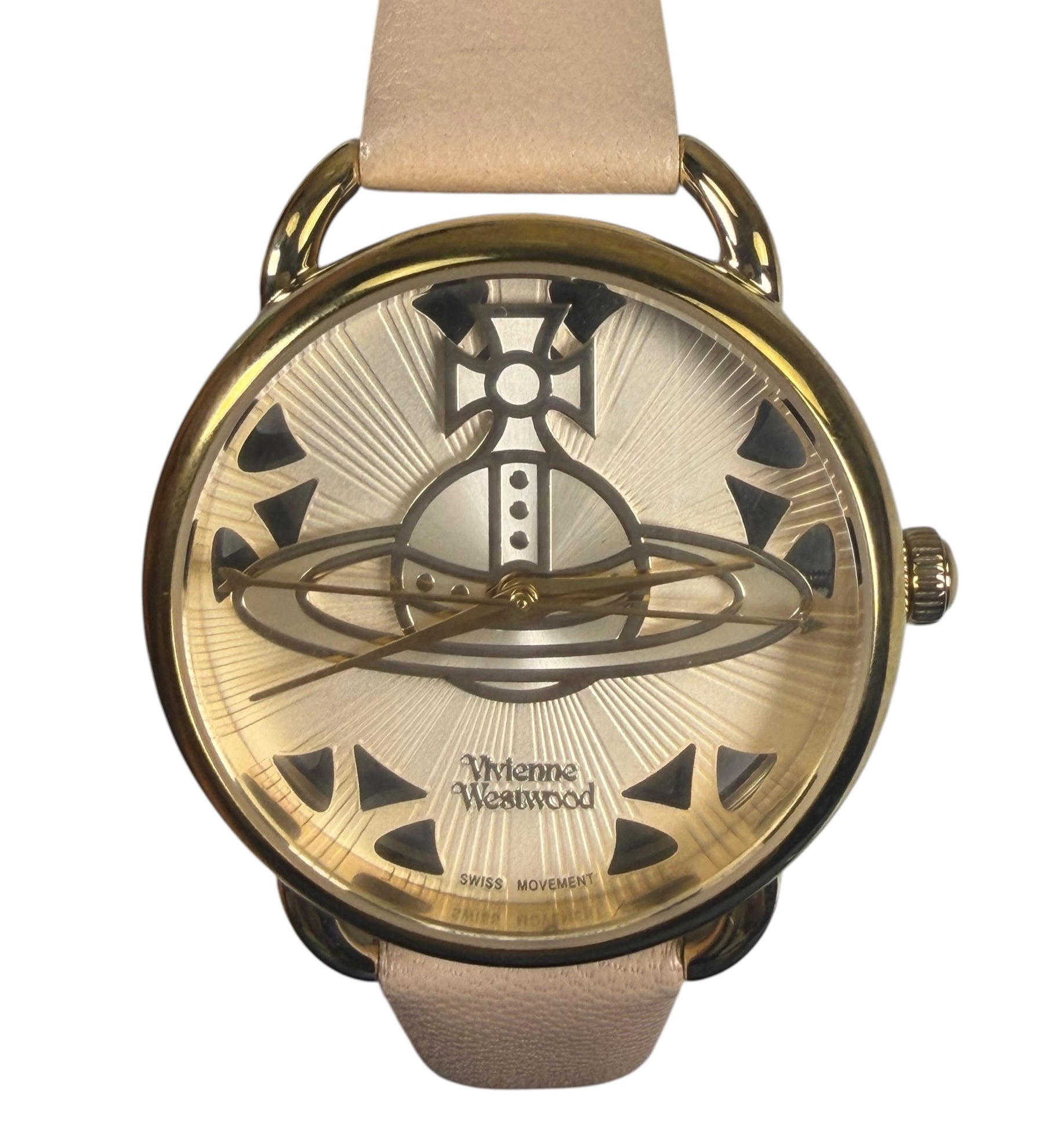 Vivienne Westwood Orb Dial Nude Color Strap