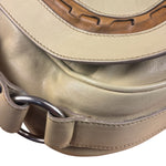 Christian Dior Vintage Beige Marrakech Medium Shoulder Bag