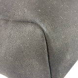 Hermes Black Leather Trim Herbag Two-Way Bag