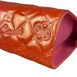 Chanel Orange Patent Lucky Symbols Pochette 2009