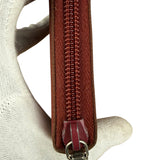 Prada Vintage Red Nylon Zip-Around Sport Long Wallet