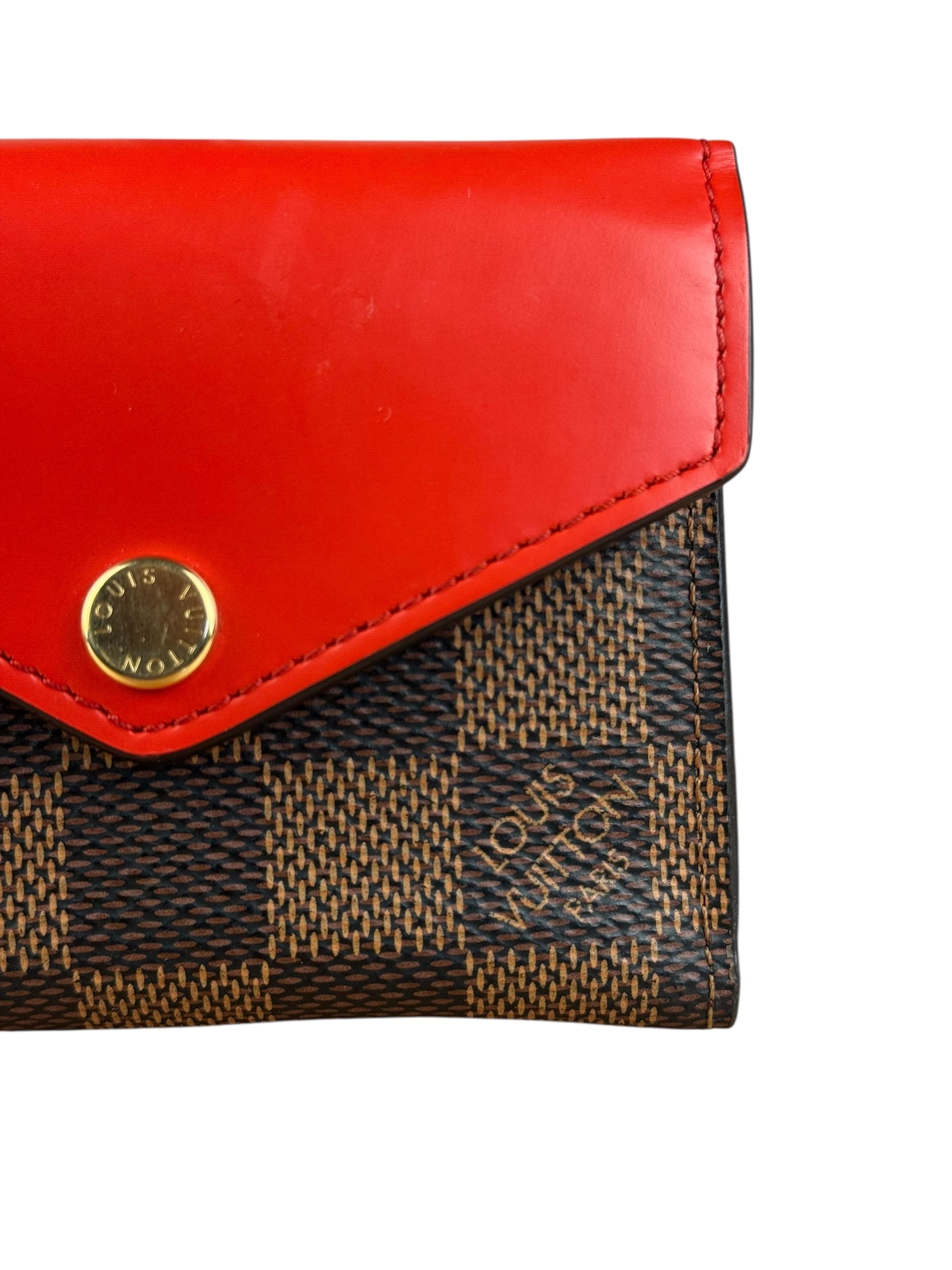 Louis Vuitton Damier Ebene Zoe Wallet