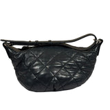 Chanel Black Quilted Lambskin Cloudy Bundle Hobo 2005