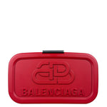 Balenciaga Lunch Box Logo Clutch