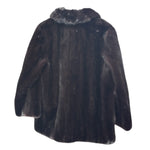 Moonbat Vintage Black Fox Fur Coat