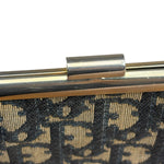 Christian Dior Vintage Diorissimo Oblique Kisslock Clutch