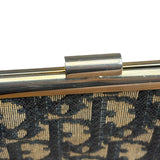 Christian Dior Vintage Diorissimo Oblique Kisslock Clutch
