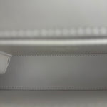 Gucci White Leather Bamboo Night Small Clutch/Pochette
