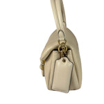 Coach Beige Leather Pillow Tabby 26 Shoulder Bag