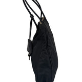 Prada Black Tessuto Nero Nylon Tote/Shoulder Bag