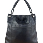 Bottega Veneta Black Cervo Hobo Bag