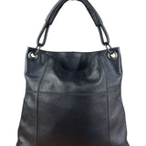 Bottega Veneta Black Cervo Hobo Bag