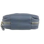 Balenciaga Vintage Blue Leather Mini Pochette