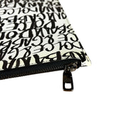 Dolce & Gabbana Graffiti Clutch White