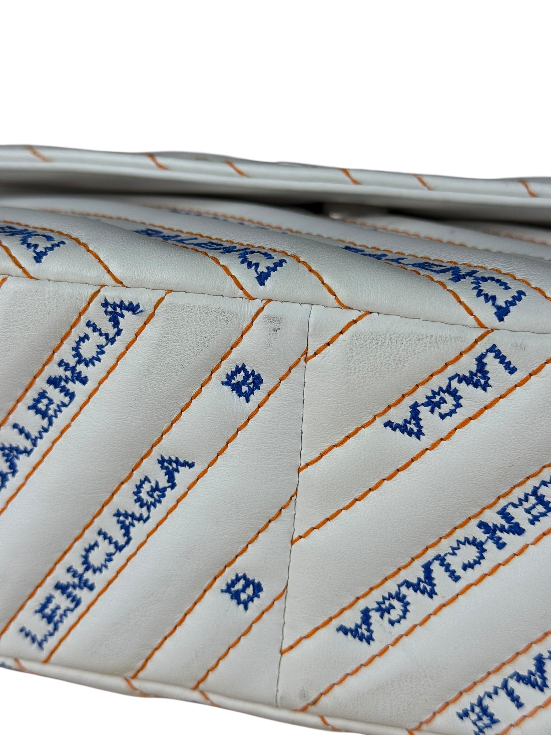 Balenciaga Calfskin Leather Souvenir Charm Bag w/ Dust Bag