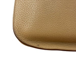 Hermes Jypsiere Tan Clemence Leather Shoulder Bag 2008