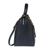Celine Navy Grained Calfskin Belt Two-Way Bag