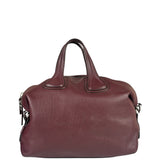 Givenchy Nightingale Burgundy Leather Two-Way Bag
