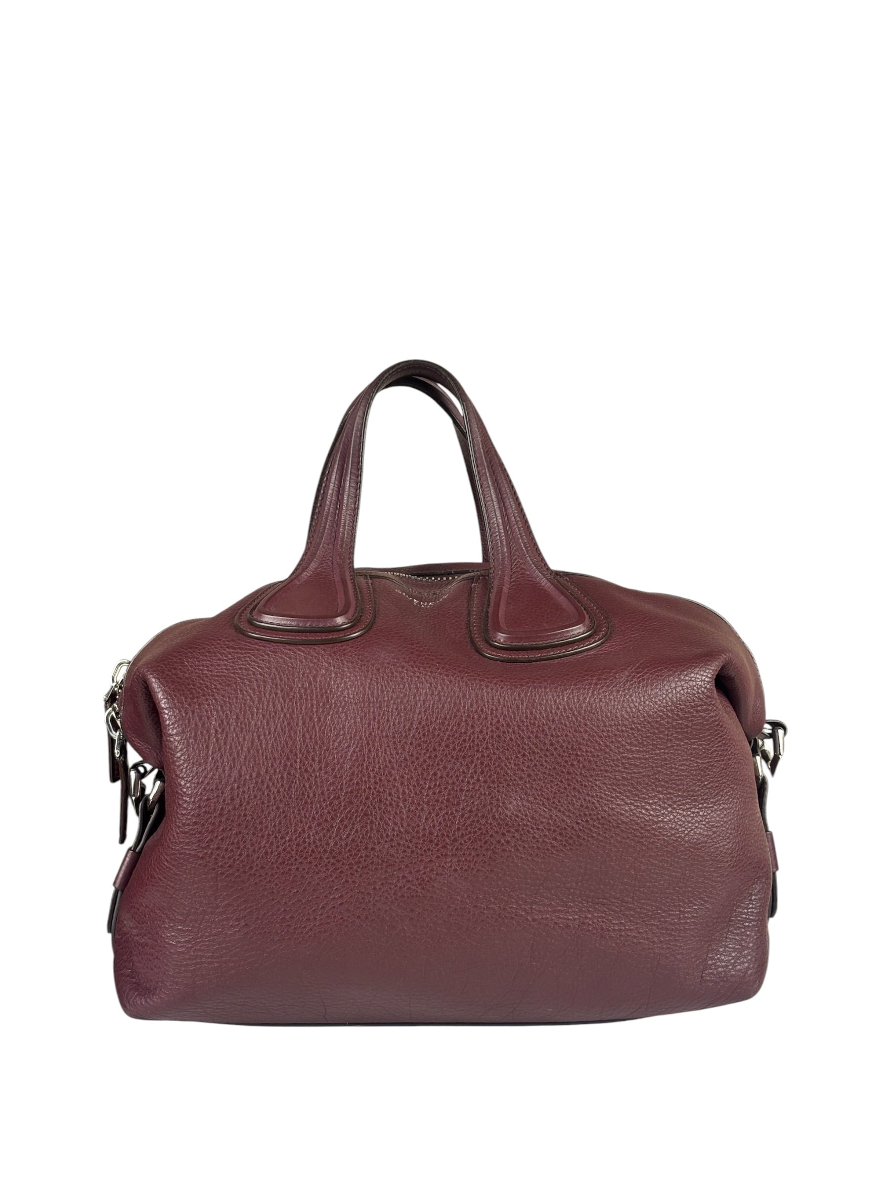 Givenchy Nightingale Burgundy Leather Two-Way Bag