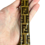 Fendi FF PVC Coated Canvas Baguette