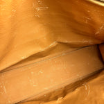 Celine Vintage Macadam Striped Shoulder Tote