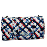 Chanel White-Multi Canvas Airline Printed XXL Travel Flap Bag 2016