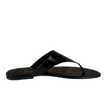 Saint Laurent Black Vitello Marilyn Sandals