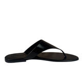 Saint Laurent Black Vitello Marilyn Sandals