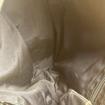Chanel Vintage Denim/Black Leather CC Turn-Lock Tote Bag 2001