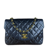 Chanel CC Black Classic Flap Bag 1988