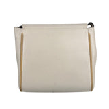 Salvatore Ferragamo Vintage Cream Vara Leather Crossbody Shoulder Bag