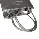 Telfar Small Silver Shopping Tote
