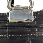 Chanel Black Patent Leather Boy Tote Two-Way Bag 2012
